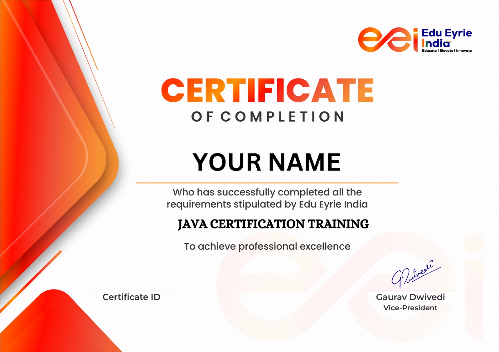 Java certification